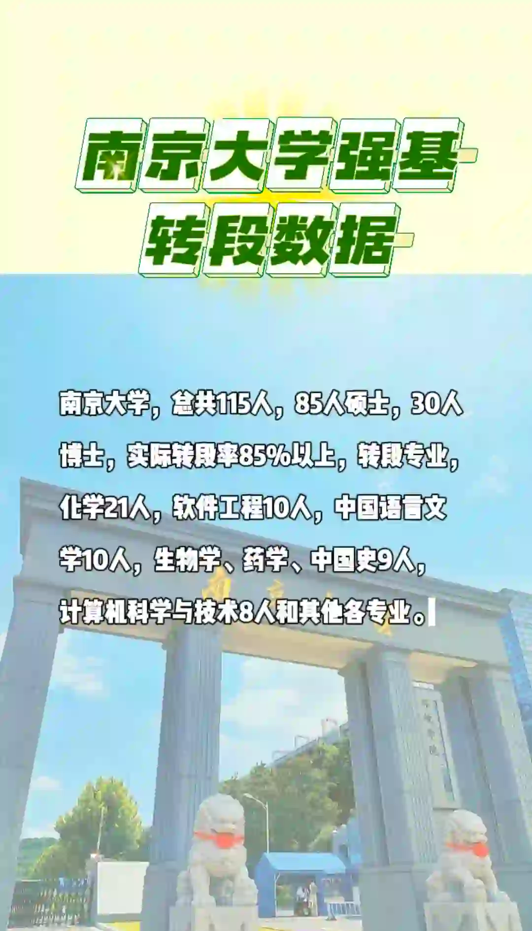 南京大学软件工程