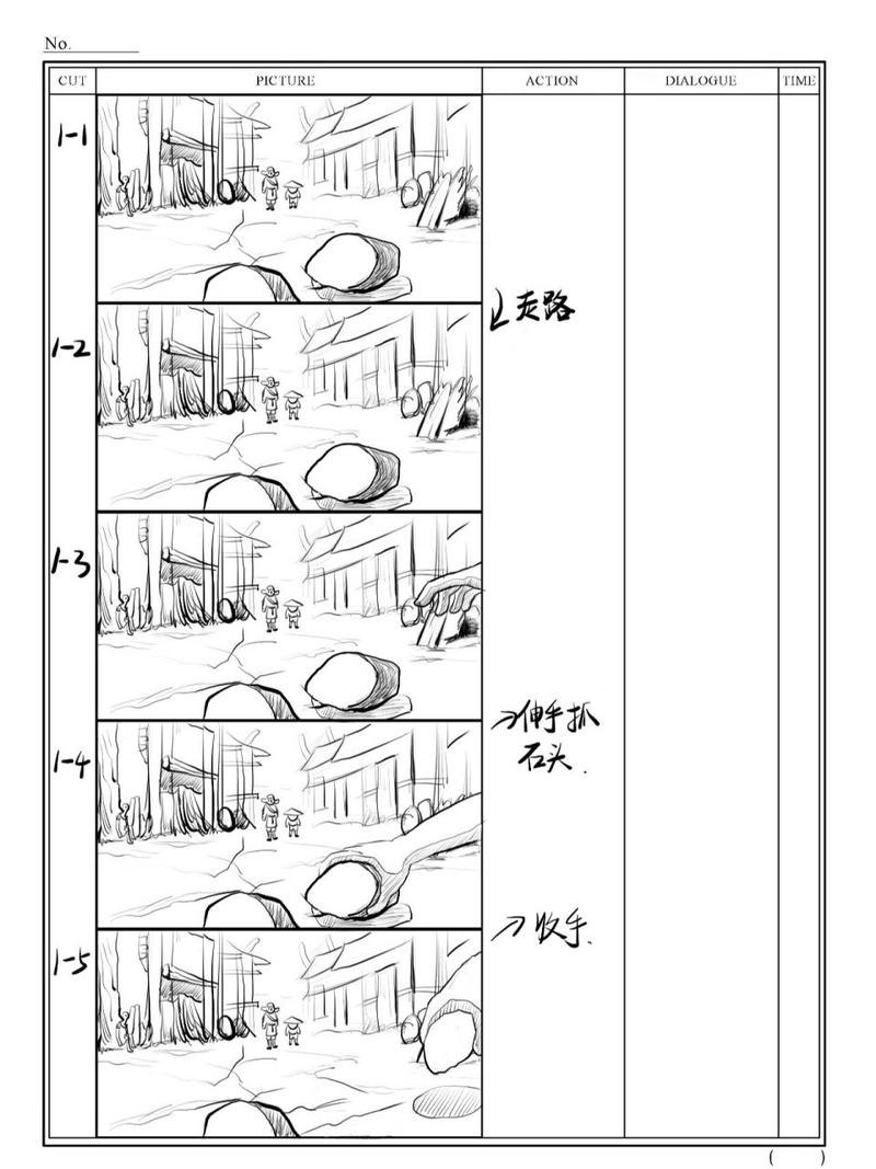 导演都会画分镜吗图片