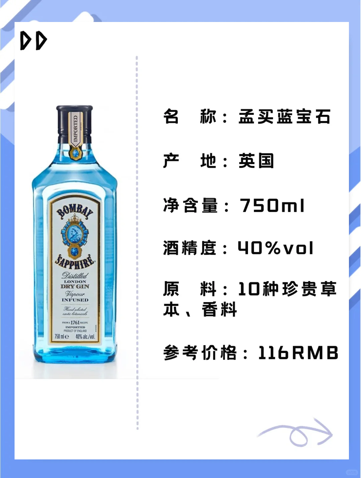 蓝宝石洋酒价格及图片图片