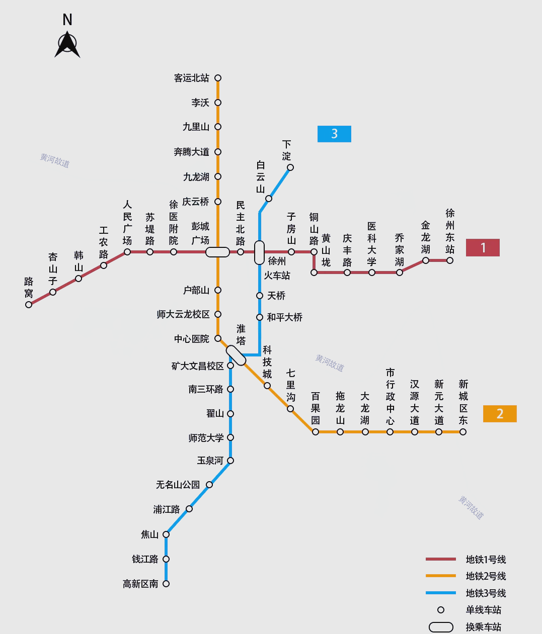 徐州市地铁2号线地图图片