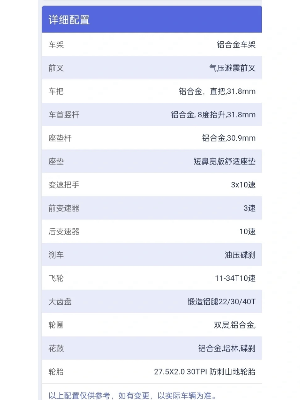 捷安特xtc800配置图片