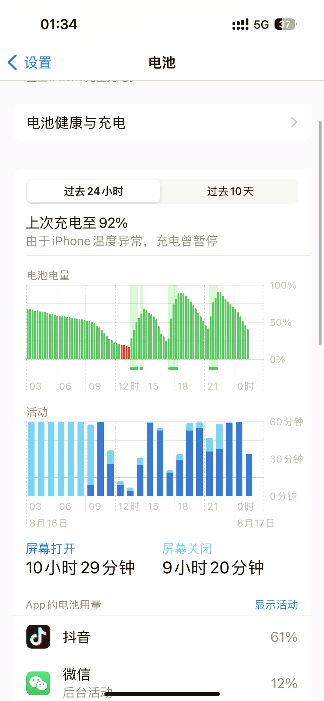 手机耗电排行图片