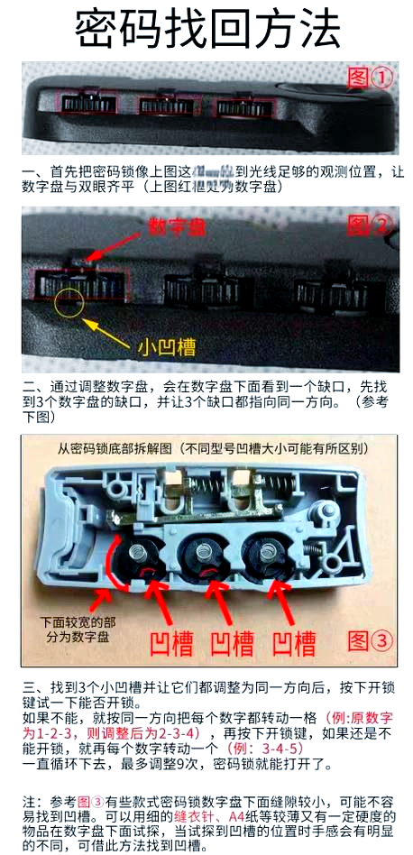 行李箱密 码锁创新 设计解析相关图片4