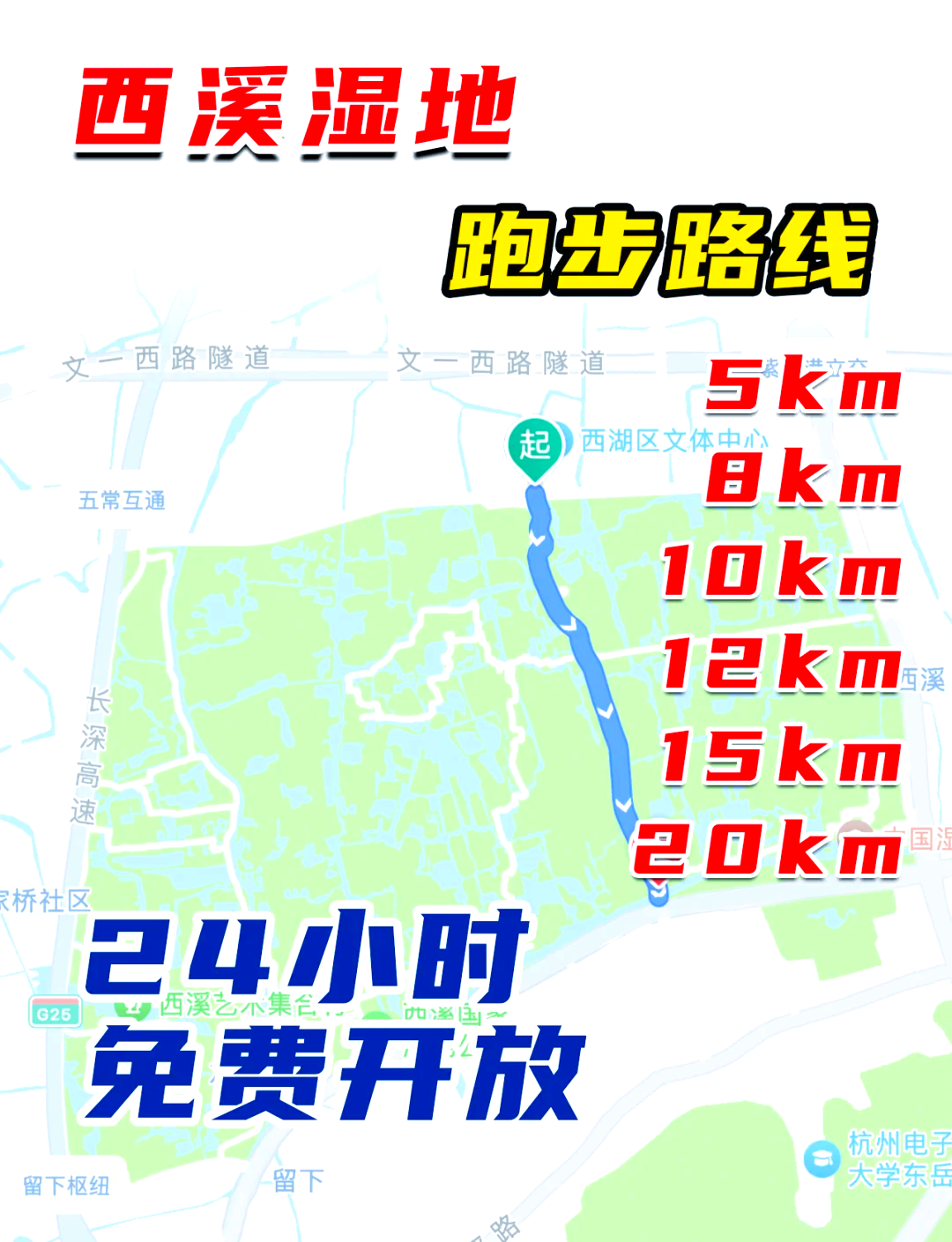 西环公园跑道多长图片