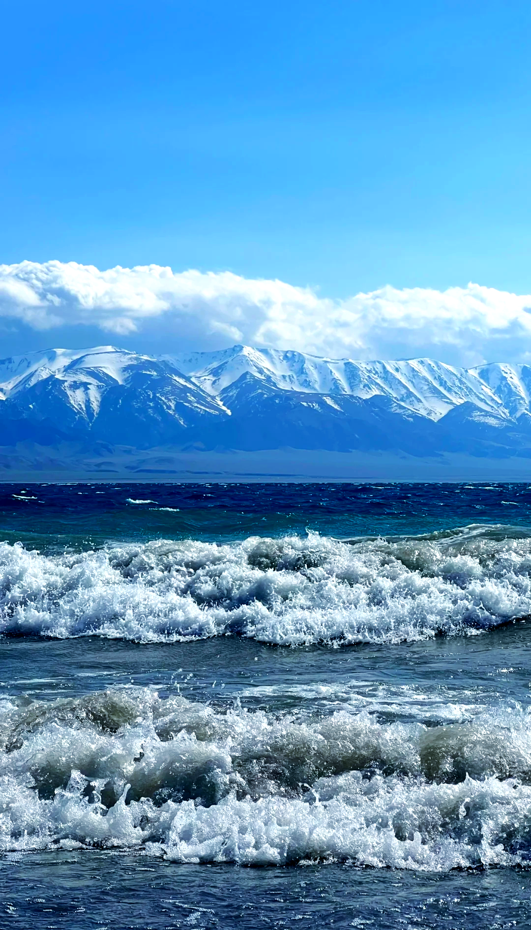 🌊大西洋风力赛湖美景💧