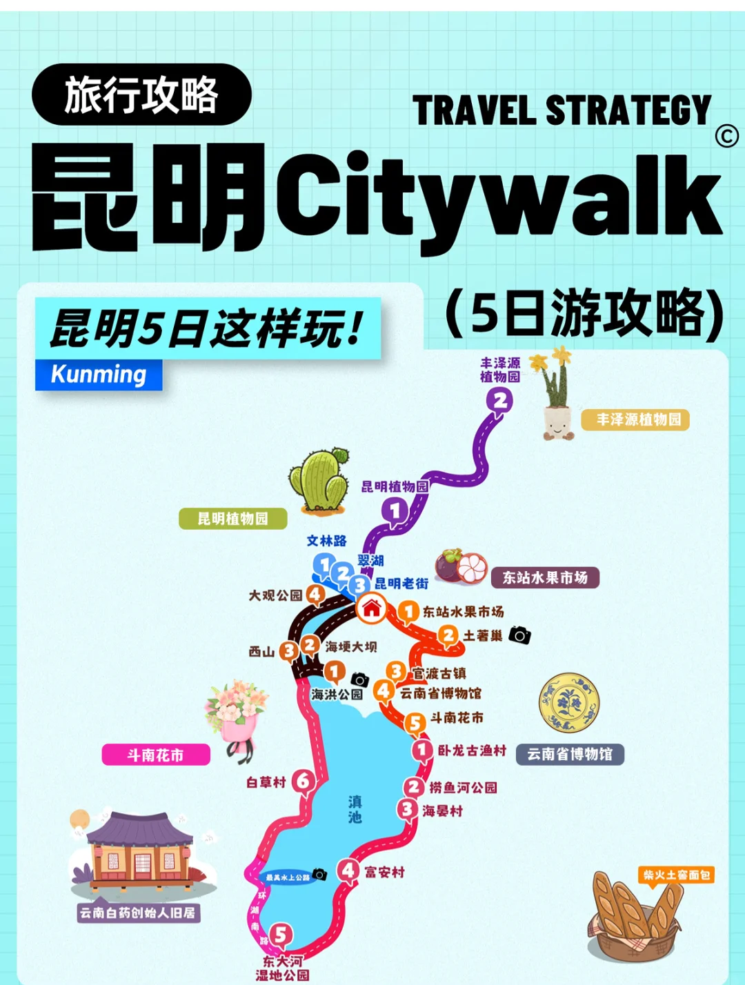 昆明地铁线路图手机图片