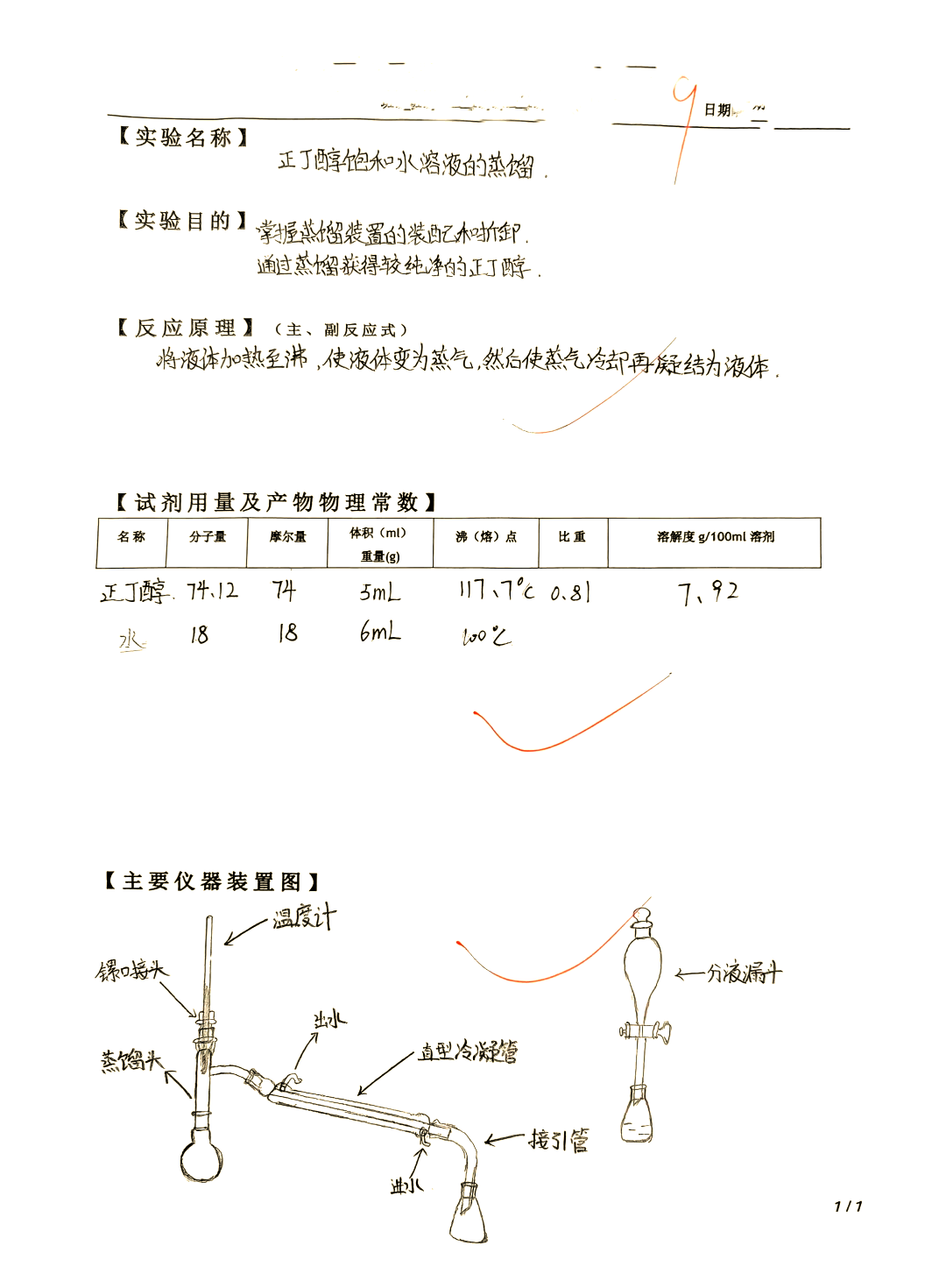 正丁醇性状图片