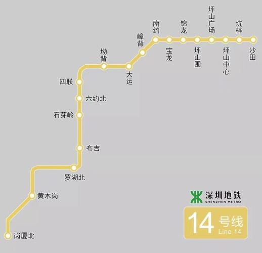 14号线地铁惠阳段公示图片