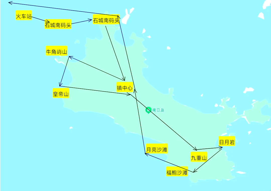 莆田南日岛地图图片