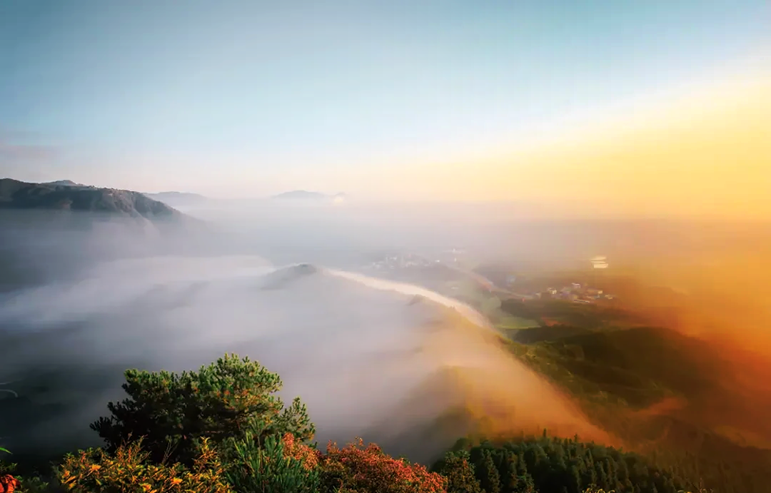 大埔西岩山风景区图片