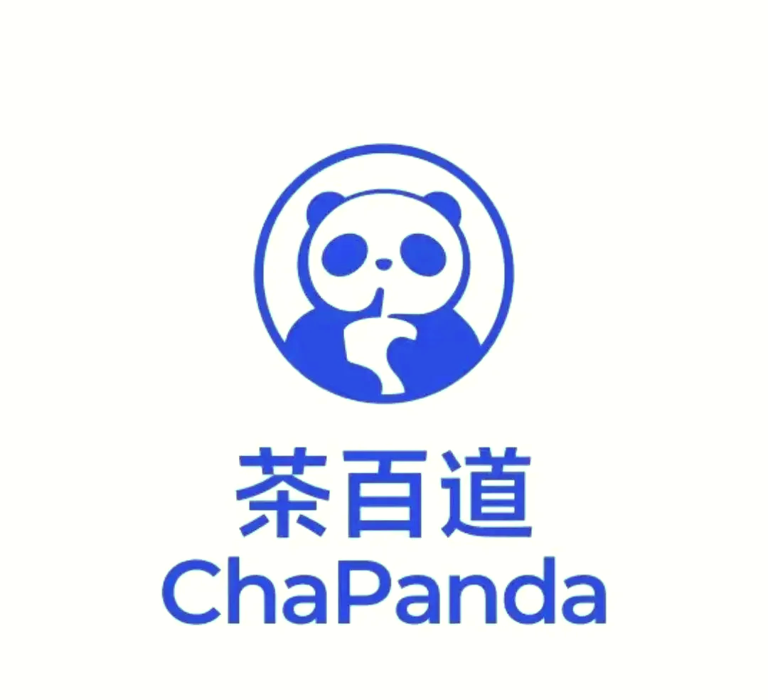 茶百道熊猫logo图片