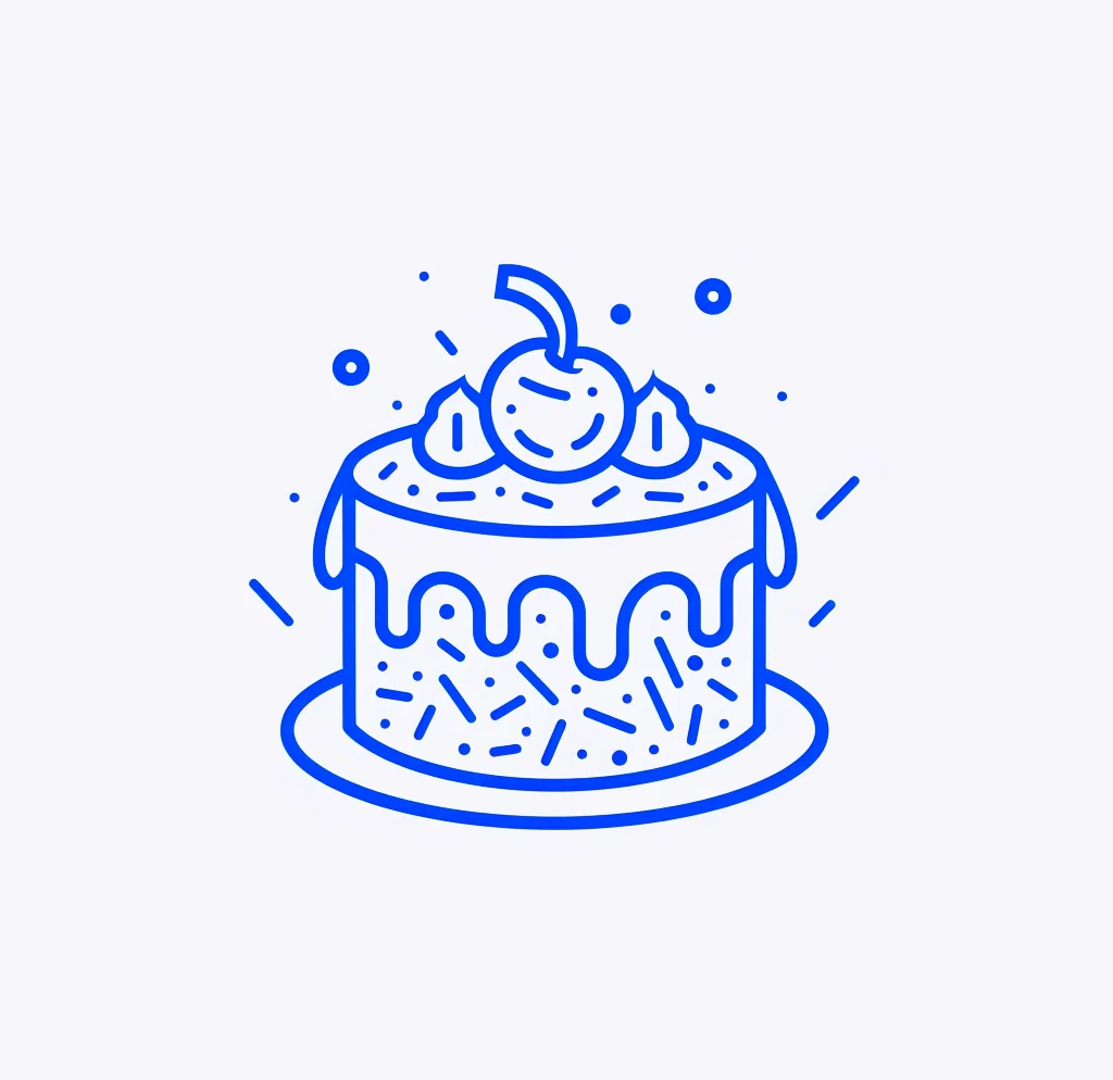 🍰🎂 糕点与蛋糕的logo设计灵感集锦