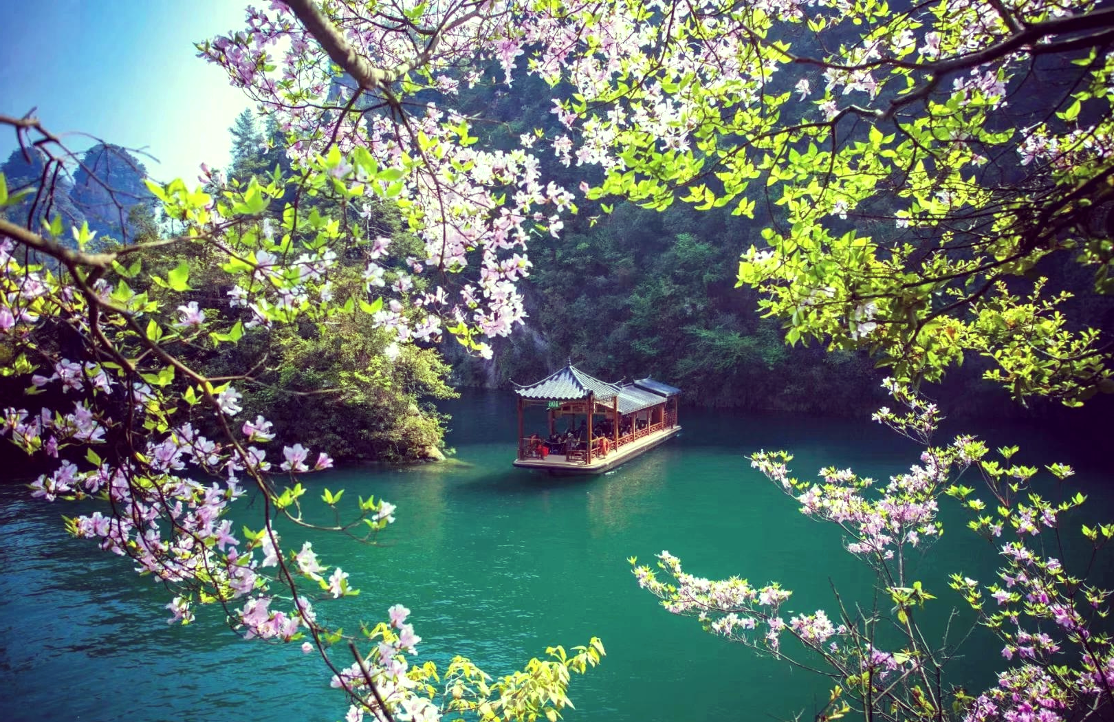 花果山水帘洞洞天福地图片