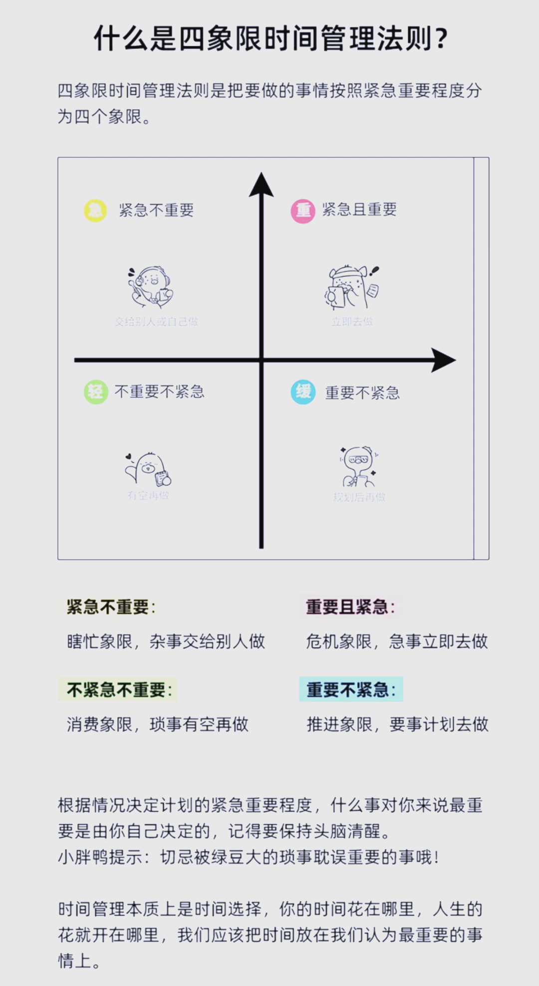 四象限工作桌面图片