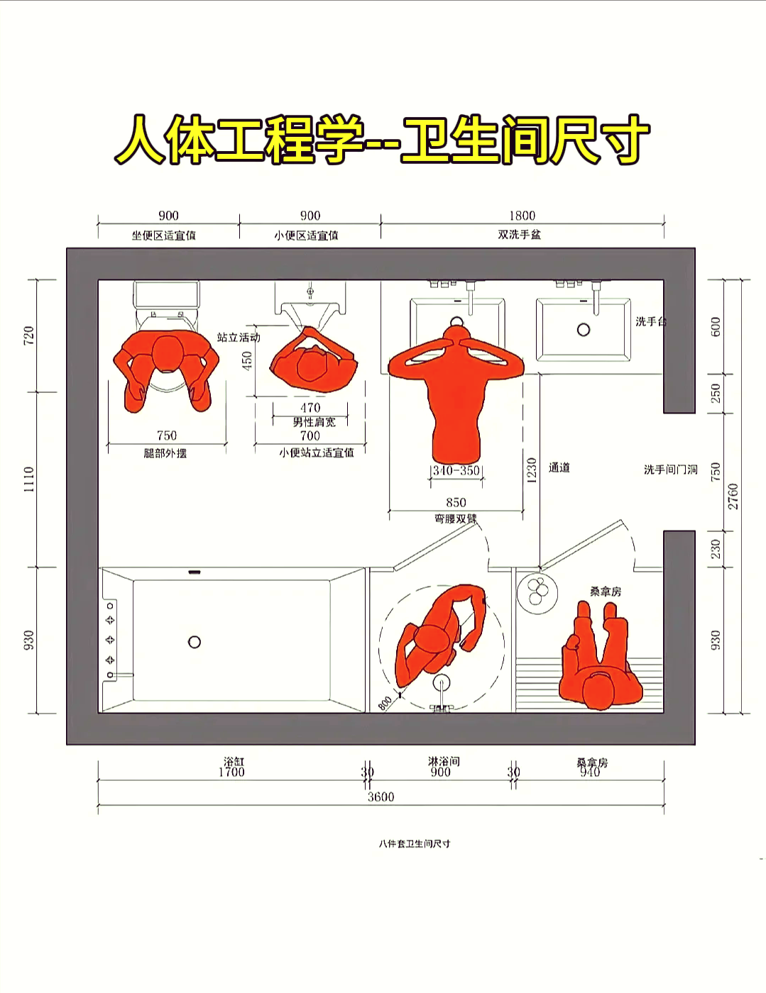 🚽 蹲便器预留尺寸全解析 📏