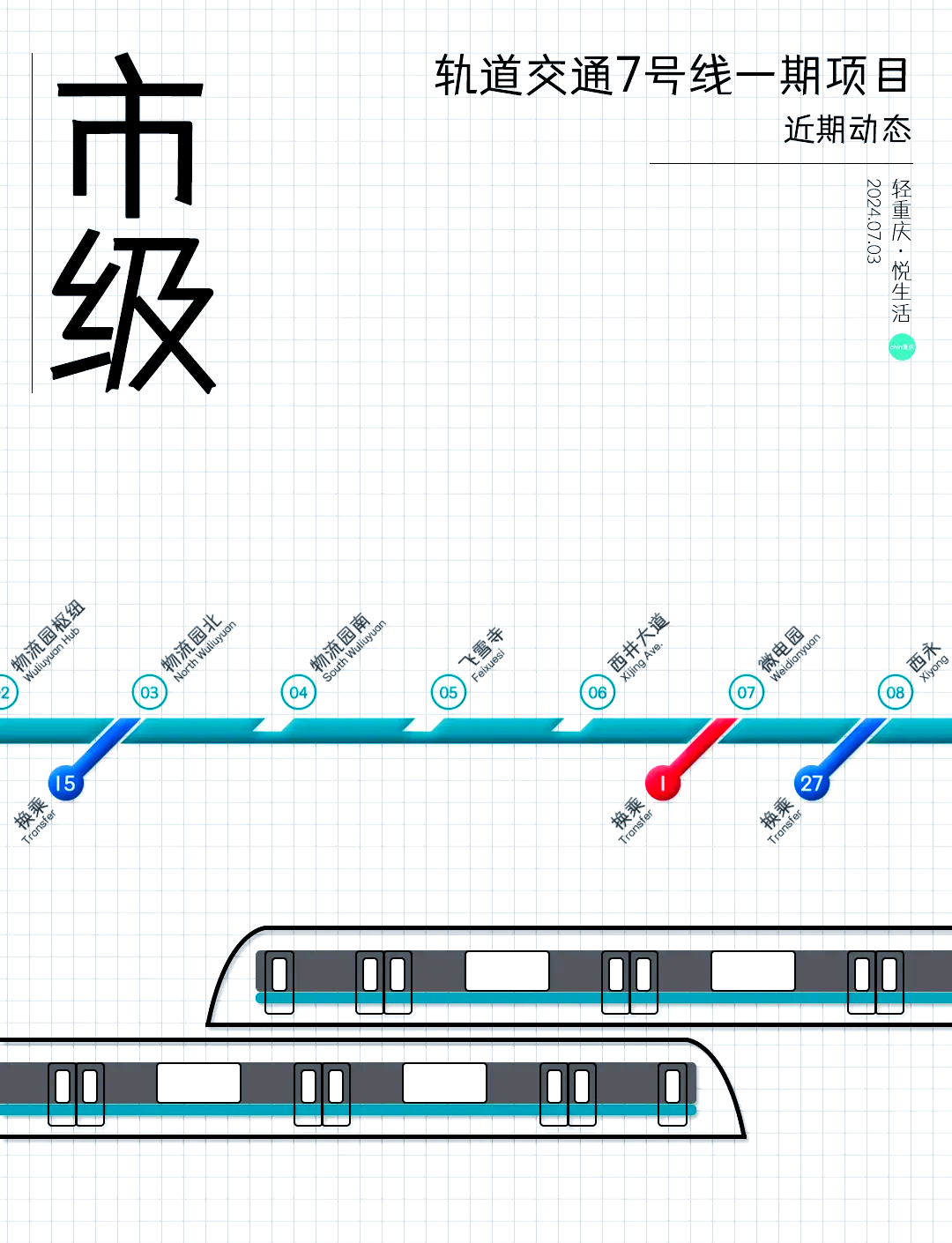 重庆轨道7号线二期图片