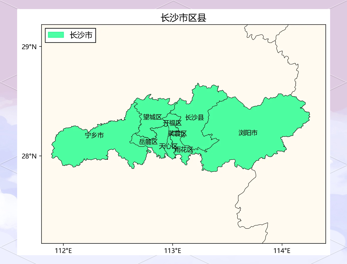 长沙新冠疫情分布图图片