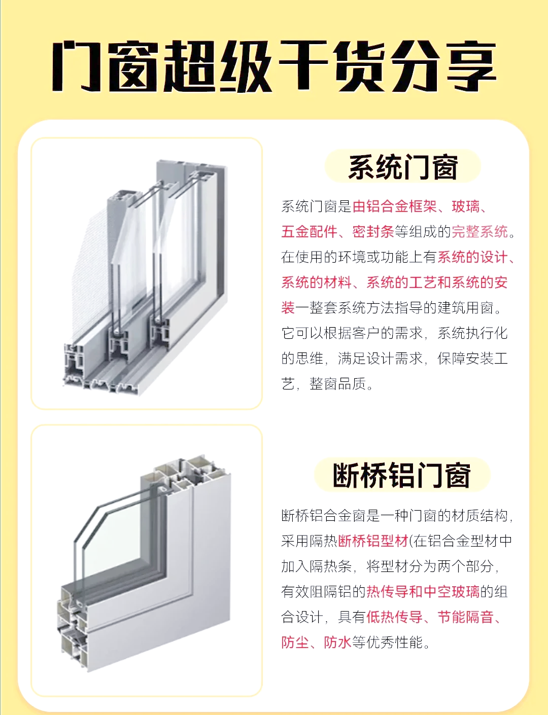 断桥铝k槽和c槽图解图片