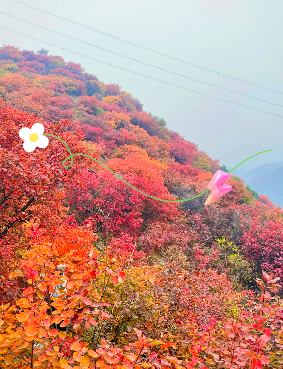 五彩浅山哪个景点最好图片