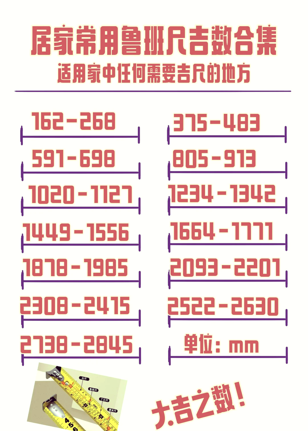 2700鲁班尺吉数查询图图片