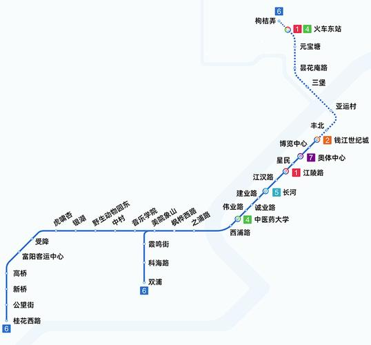 绍兴地铁6号线线路图图片