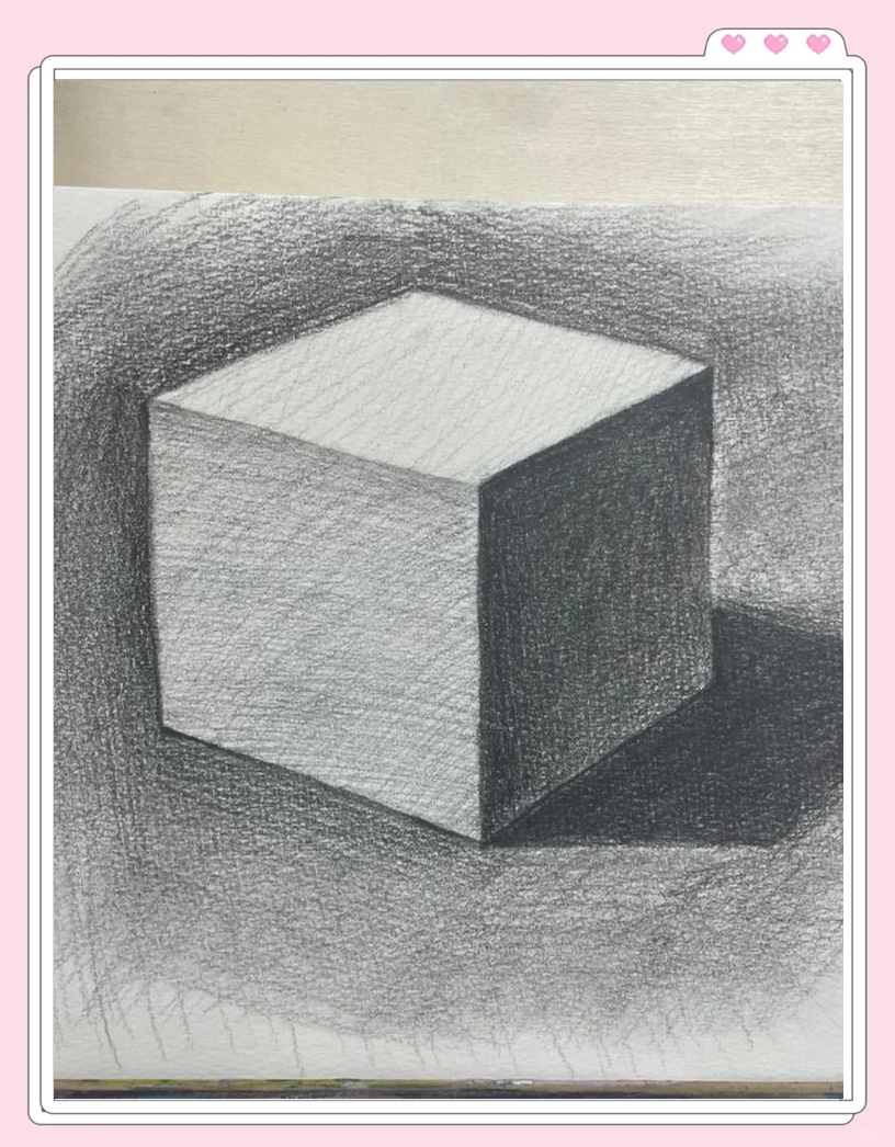 �今天来浅画个立方体吧!