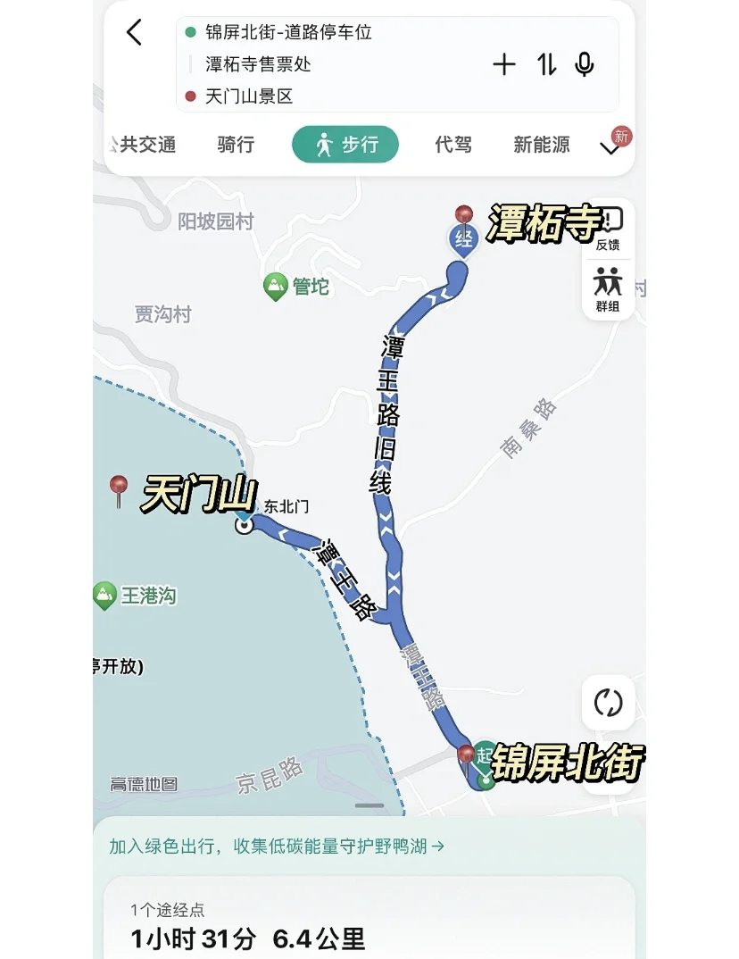 潭柘寺游览地图图片