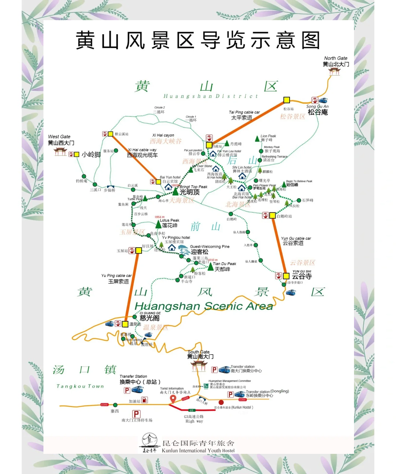 黄山爬山全攻略:从青旅到山顶