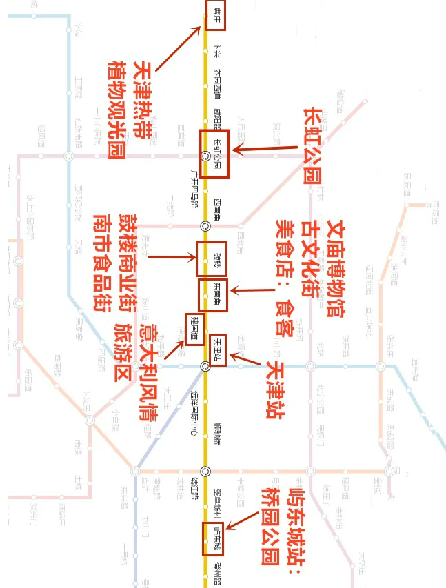 天津西站地铁路线图图片