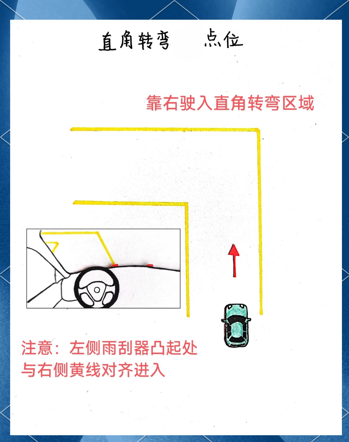 直角转弯绝招图片