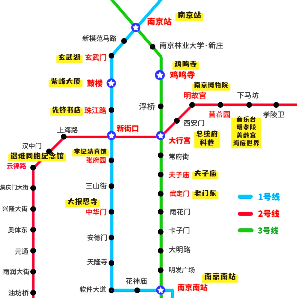 南京地铁收费图图片