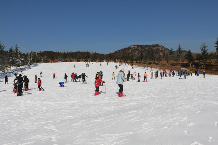 临沂茶山滑雪场图片