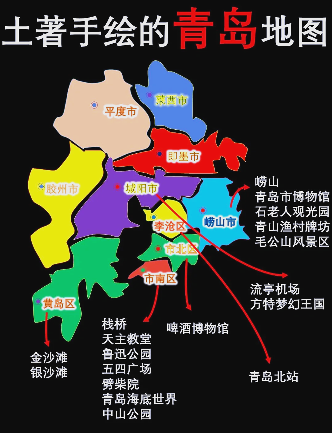 青岛五大商圈图片