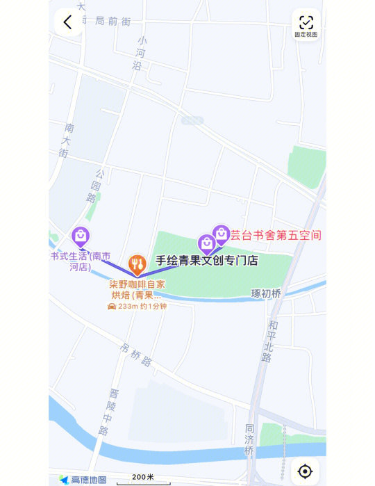 青果巷游览图图片