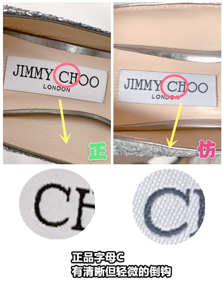 jimmy choo鞋码对照表图片