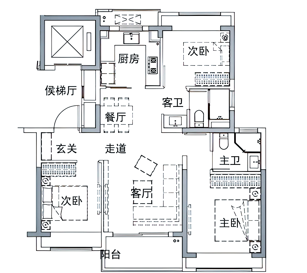 耒阳华毅半岛户型图图片