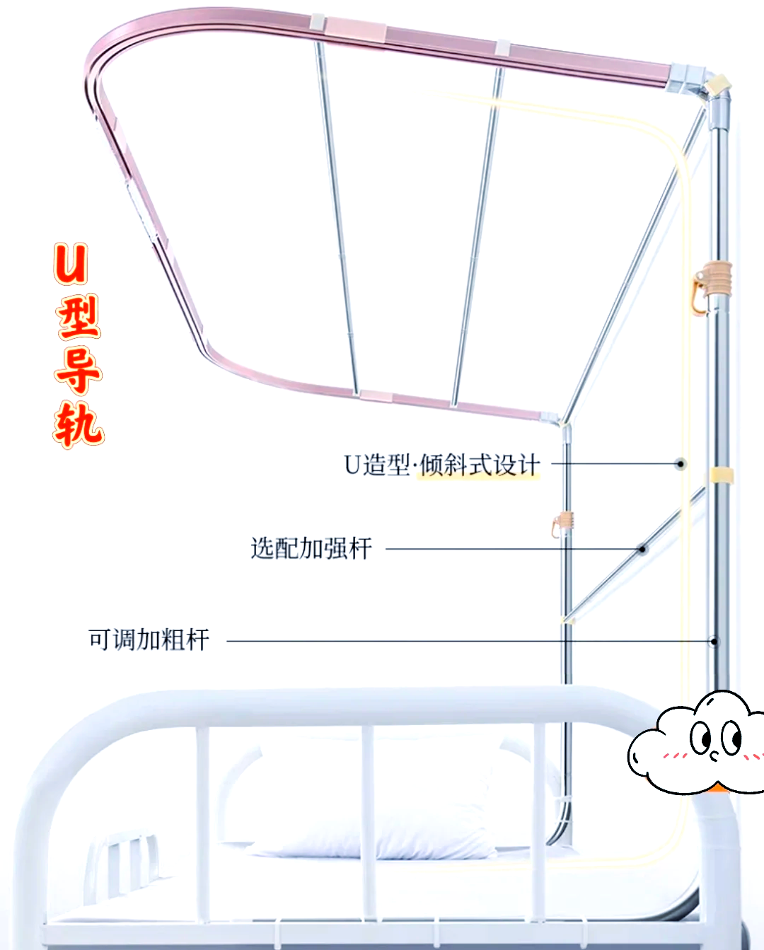 学生床帘怎么安装图解图片