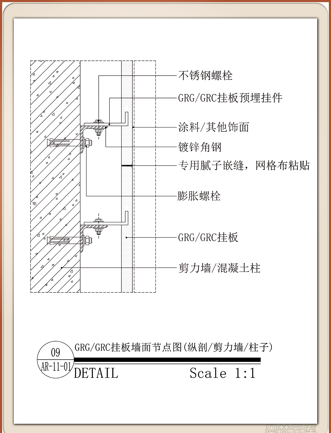 木龙骨隔墙图解图片