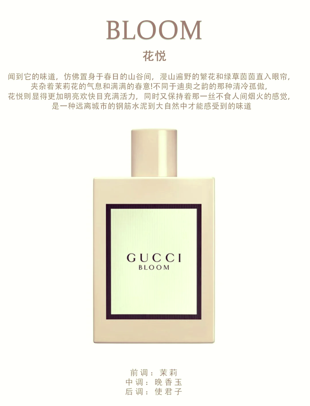 gucci花悦香水点评图片