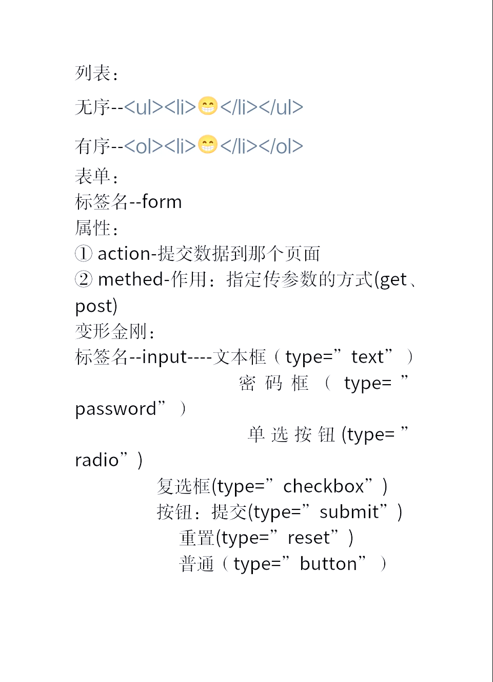 html超链接标签详解