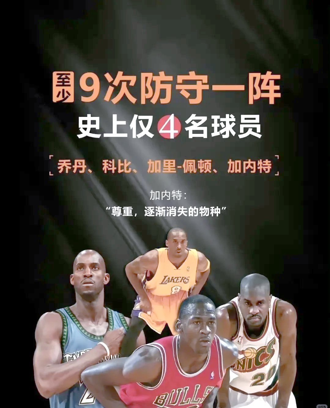 历史最佳 防守阵容 一阵次数相关图片3