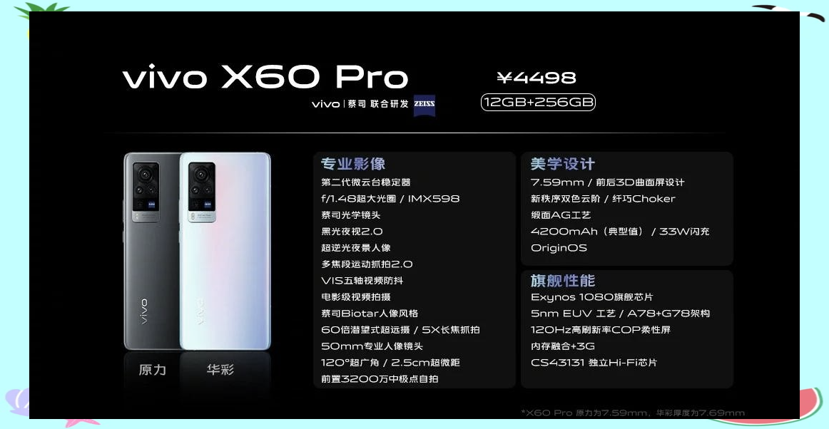 vivox60参数配置图片