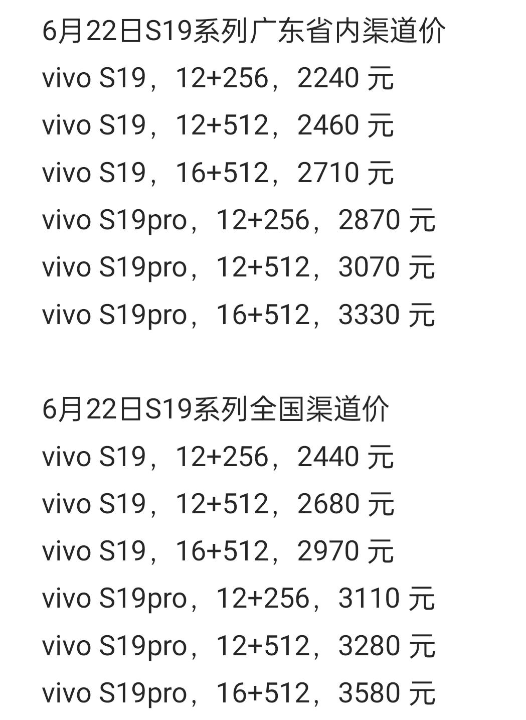 vivo S9配置参数详情图片